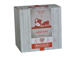 Thé noir confiture de lait